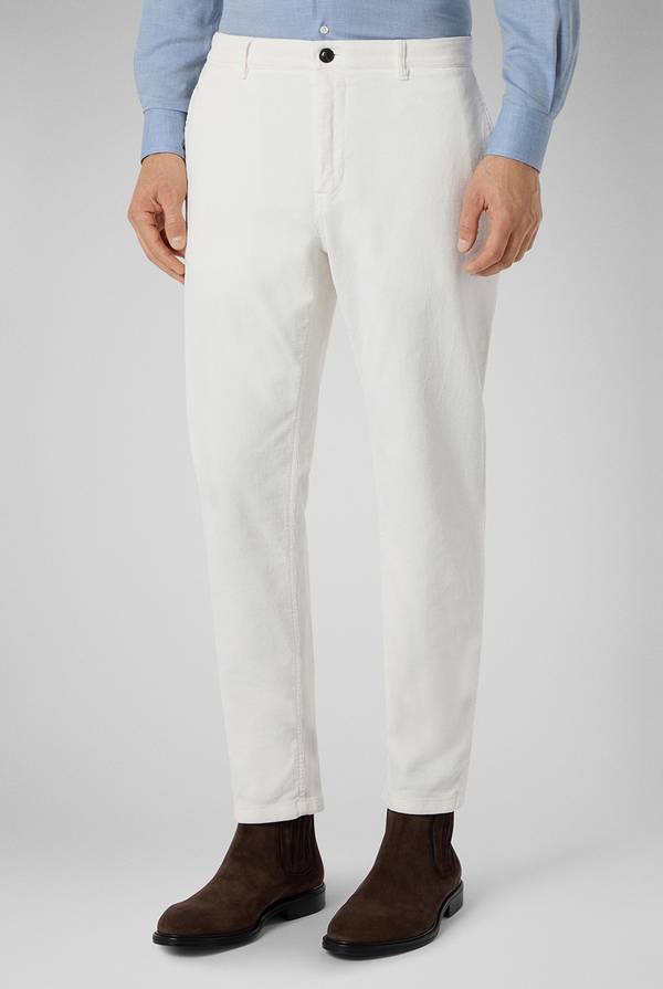 Pull Pal Zileri Pantaloni Chino Slim Fit In Velluto A Coste