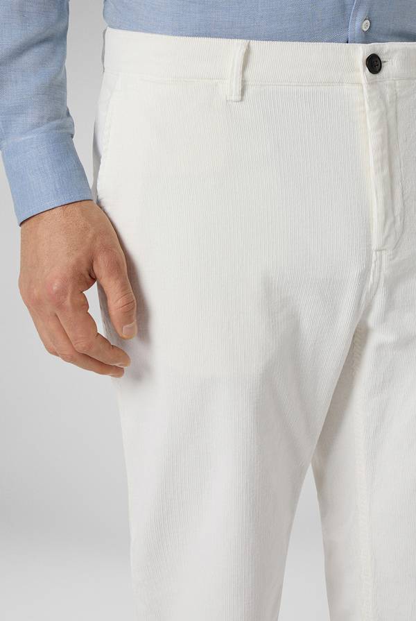 Pull Pal Zileri Pantaloni Chino Slim Fit In Velluto A Coste