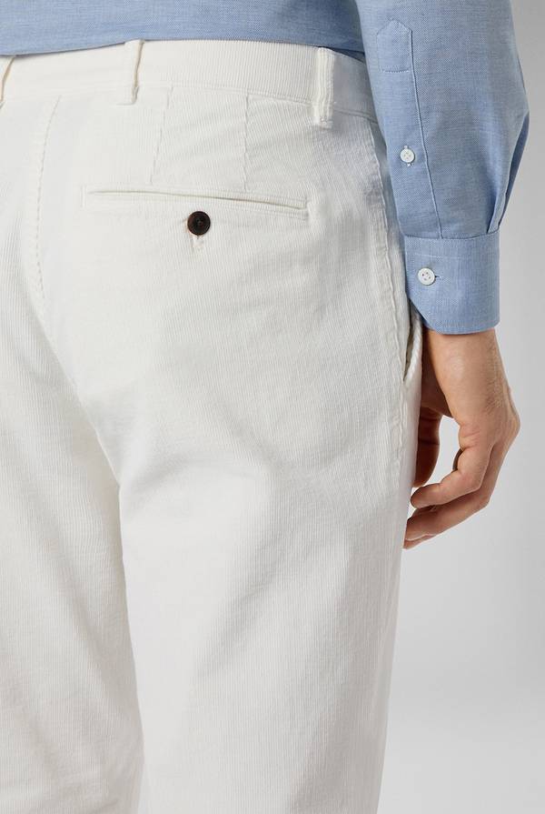 Pull Pal Zileri Pantaloni Chino Slim Fit In Velluto A Coste