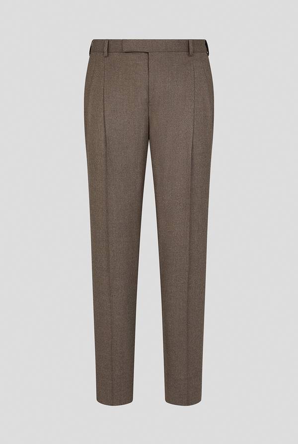 Pull Pal Zileri Pantaloni doppia pince in pura lana