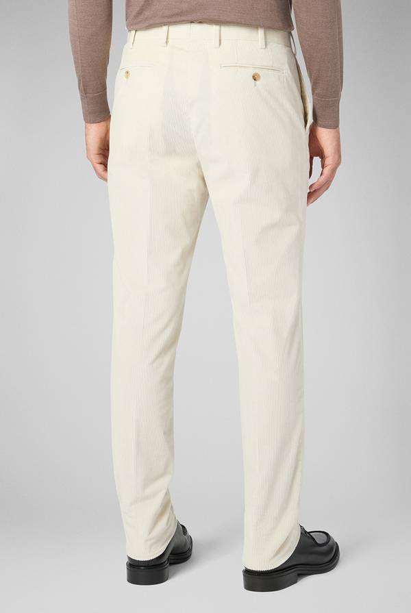 Pull Pal Zileri Pantaloni In Velluto Corduroy E Lana