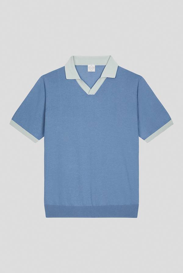 Pull Pal Zileri Polo a maniche corte con scollo a V