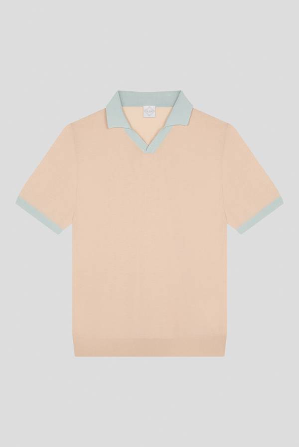 Pull Pal Zileri Polo a maniche corte con scollo a V