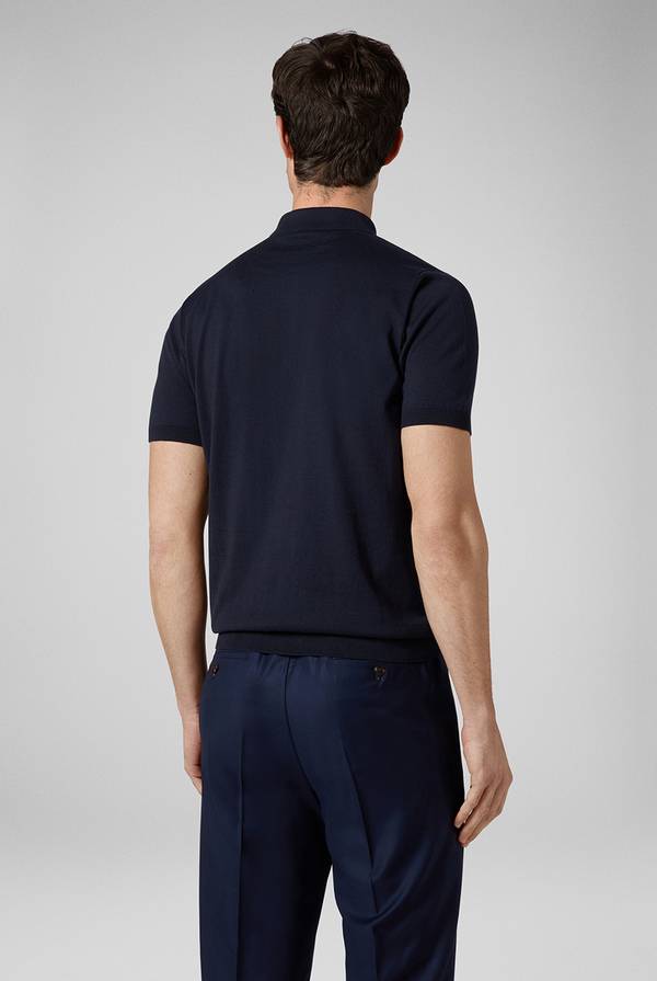 Pull Pal Zileri Polo In Puro Cotone A Maniche Corte