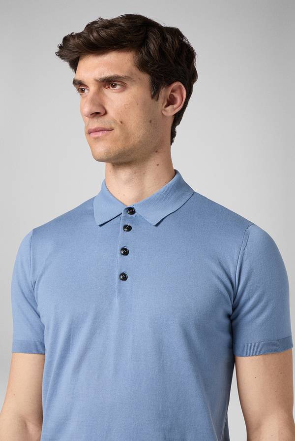 Pull Pal Zileri Polo In Puro Cotone A Maniche Corte