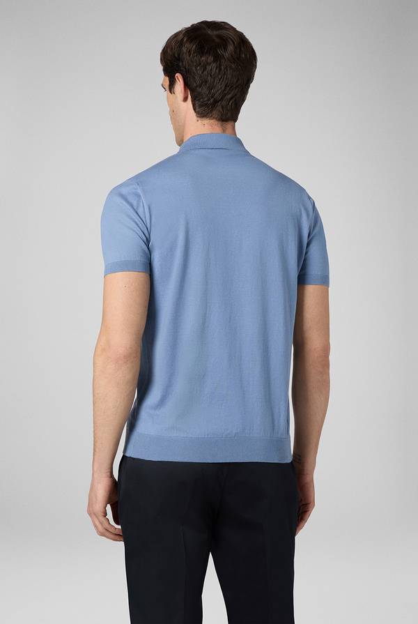 Pull Pal Zileri Polo In Puro Cotone A Maniche Corte