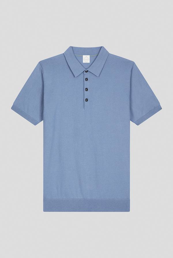 Pull Pal Zileri Polo in puro cotone a maniche corte