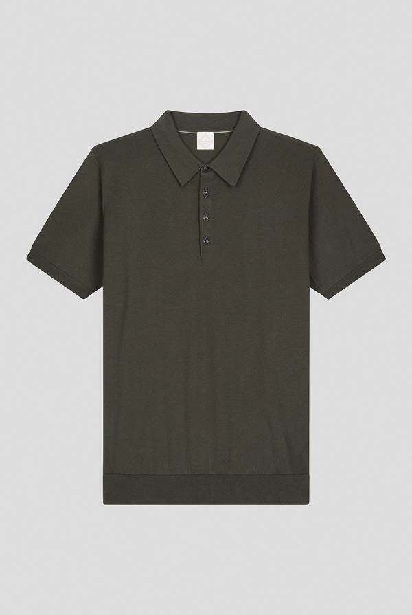 Pull Pal Zileri Polo in puro cotone a maniche corte