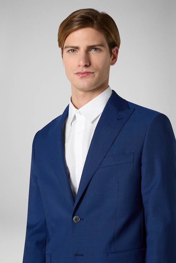 Pull Pal Zileri Abito Cerimonia In Lana Stretch