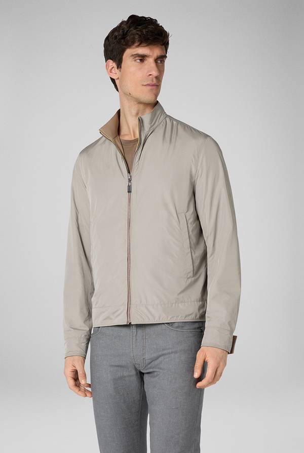 Pull Pal Zileri Biker Reversibile In Nappa E Nylon