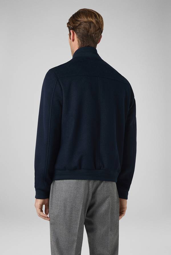 Pull Pal Zileri Bomber In Jersey