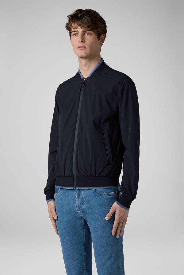 Pull Pal Zileri Bomber In Soft Shell Color Tortora