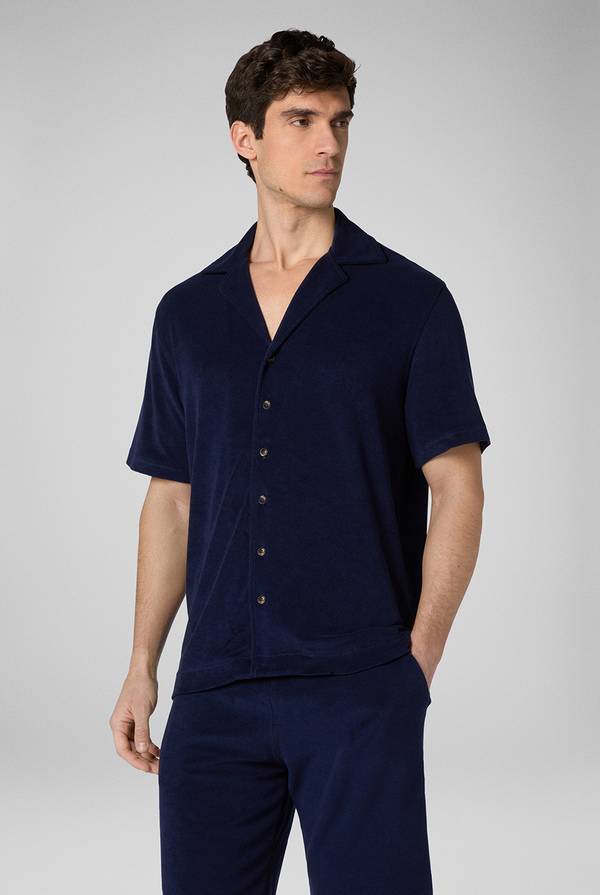 Pull Pal Zileri Camicia Bowling In Jersey