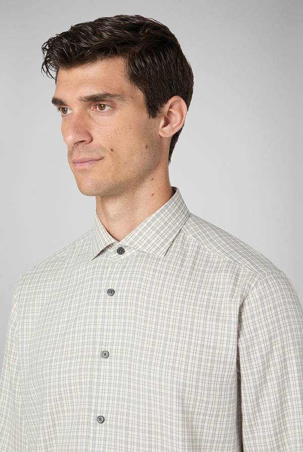 Pull Pal Zileri Camicia In Flanella Di Cotone