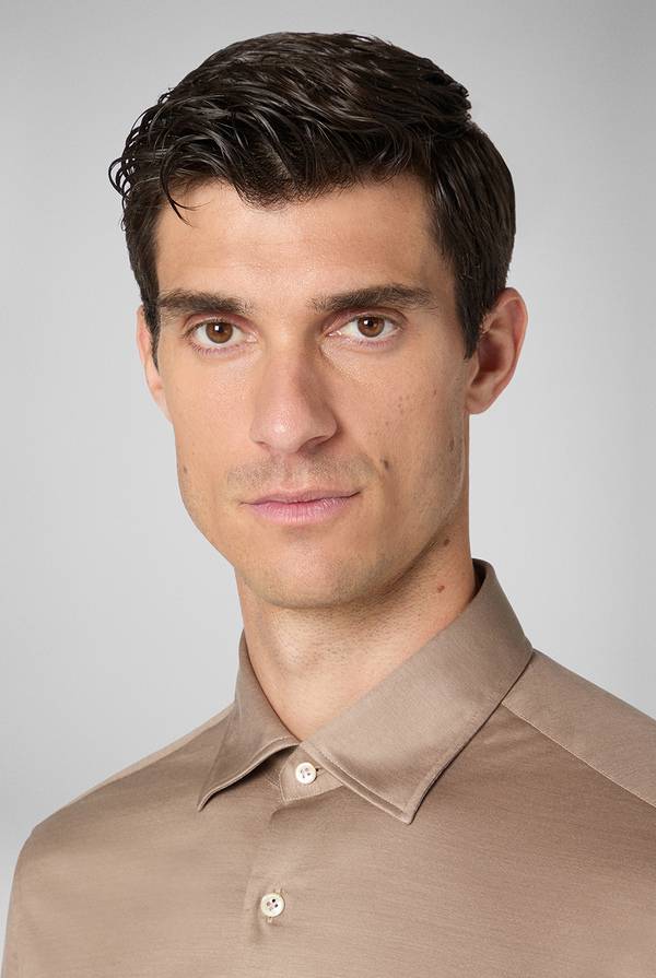 Pull Pal Zileri Camicia In Jersey Di Cotone