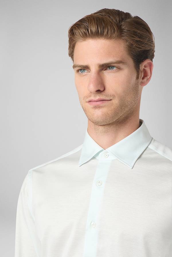 Pull Pal Zileri Camicia In Jersey Di Cotone