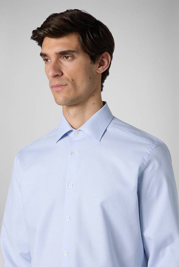 Pull Pal Zileri Camicia In Puro Cotone Jacquard