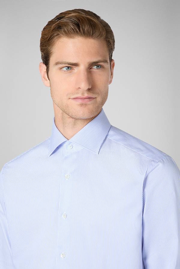 Pull Pal Zileri Camicia In Puto Cotone