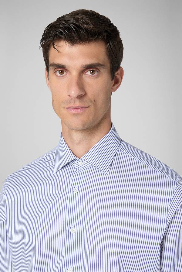 Pull Pal Zileri Camicia In Puto Cotone