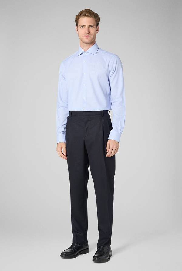 Pull Pal Zileri Camicia Micro Jacquard