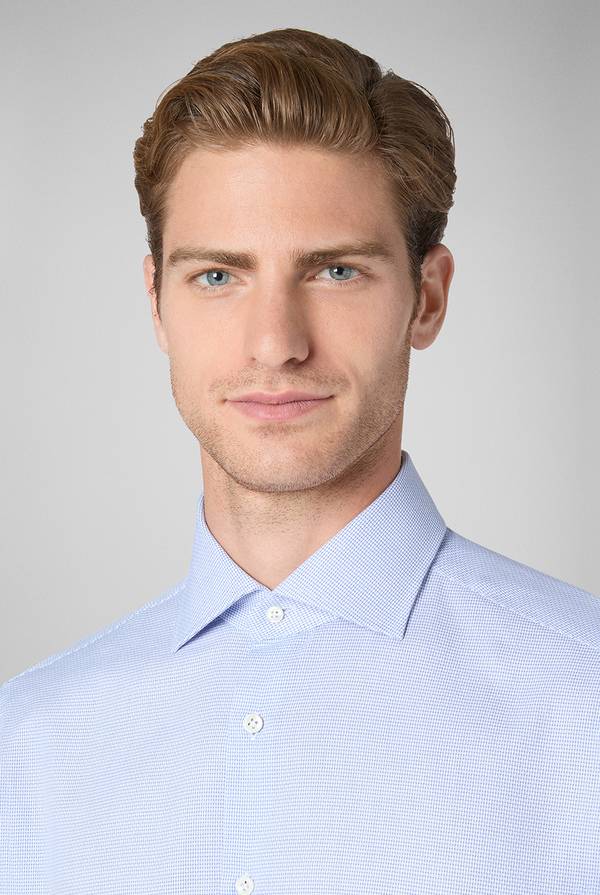 Pull Pal Zileri Camicia Micro Jacquard