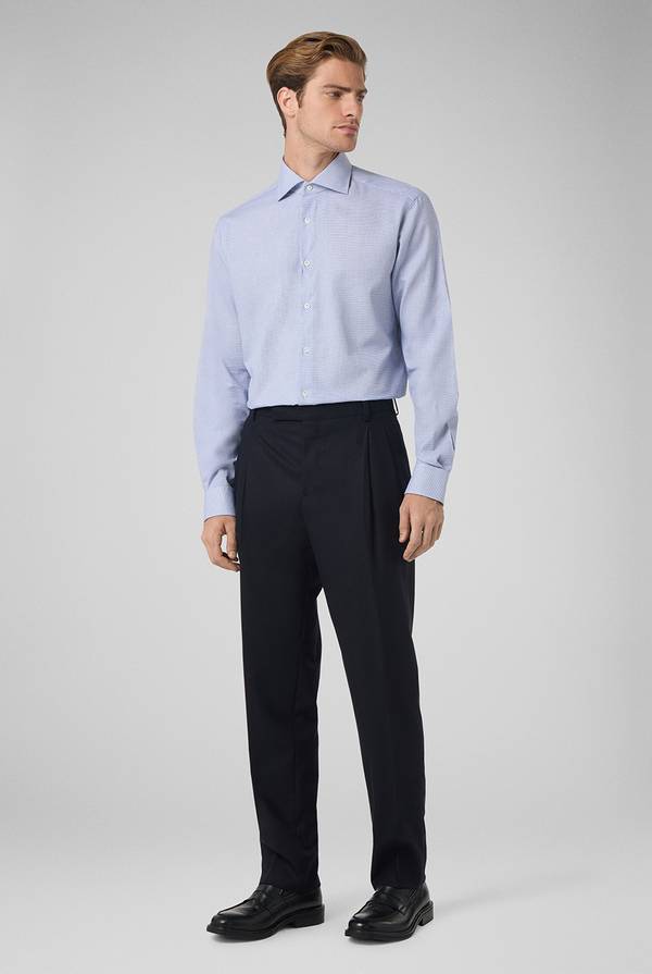 Pull Pal Zileri Camicia Micro Jacquard