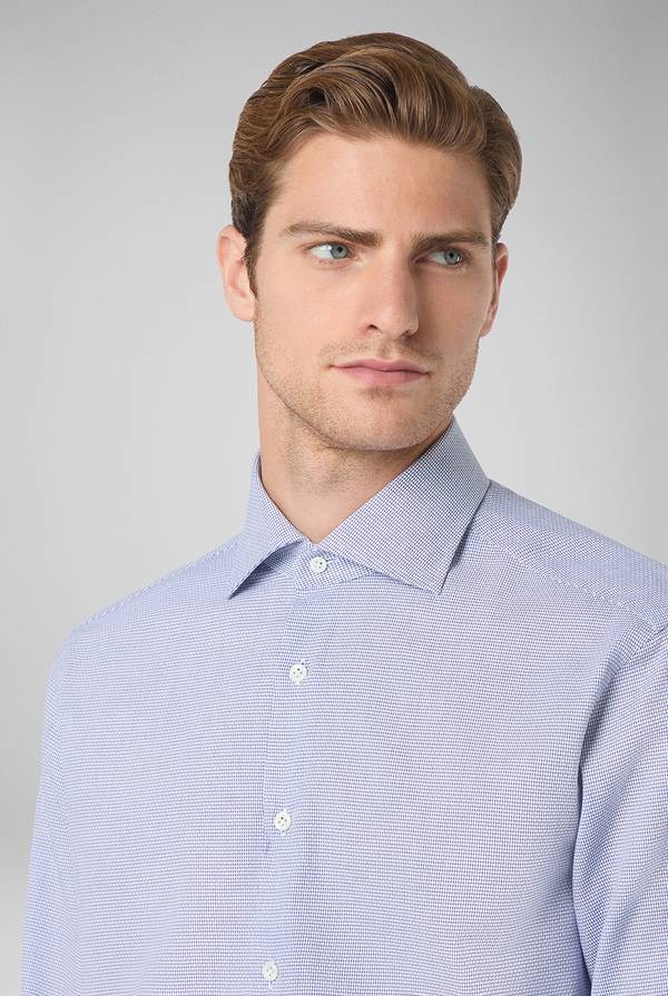 Pull Pal Zileri Camicia Micro Jacquard