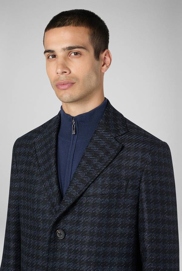 Pull Pal Zileri Cappotto Pied De Poule