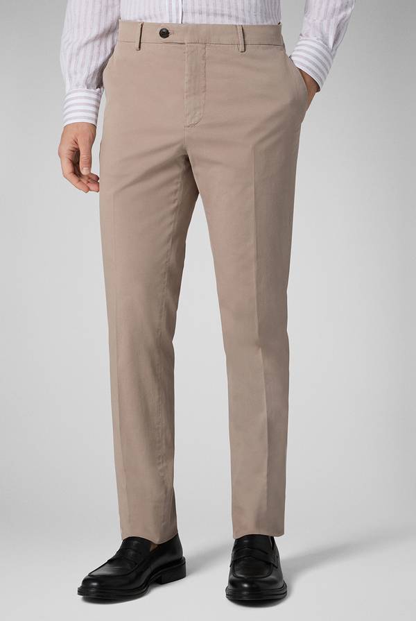 Pull Pal Zileri Chino In Cotone Stretch