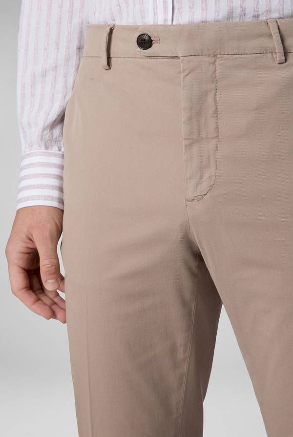 Pull Pal Zileri Chino In Cotone Stretch