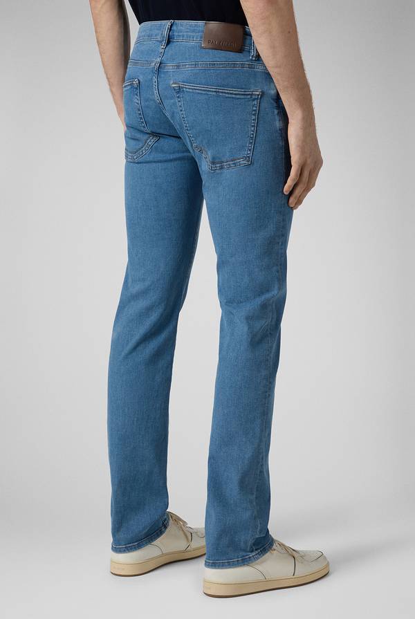 Pull Pal Zileri Denim 5 Tasche Effetto Delavè