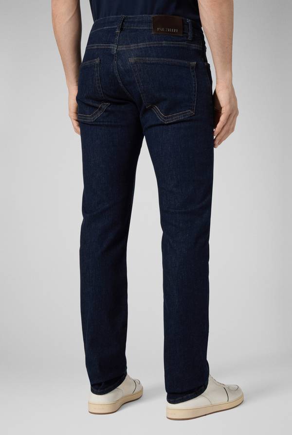 Pull Pal Zileri Denim 5 Tasche Lavaggio Scuro