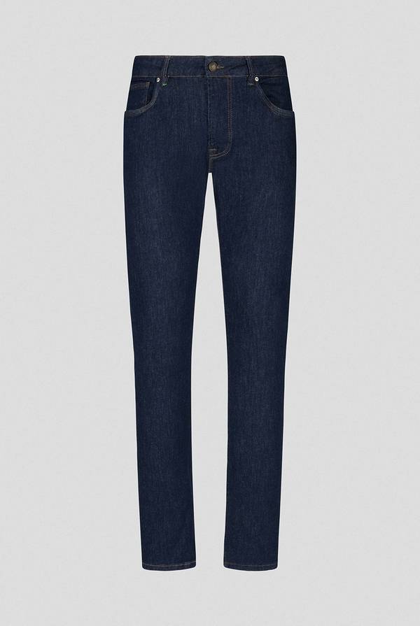 Pull Pal Zileri Denim 5 tasche lavaggio scuro