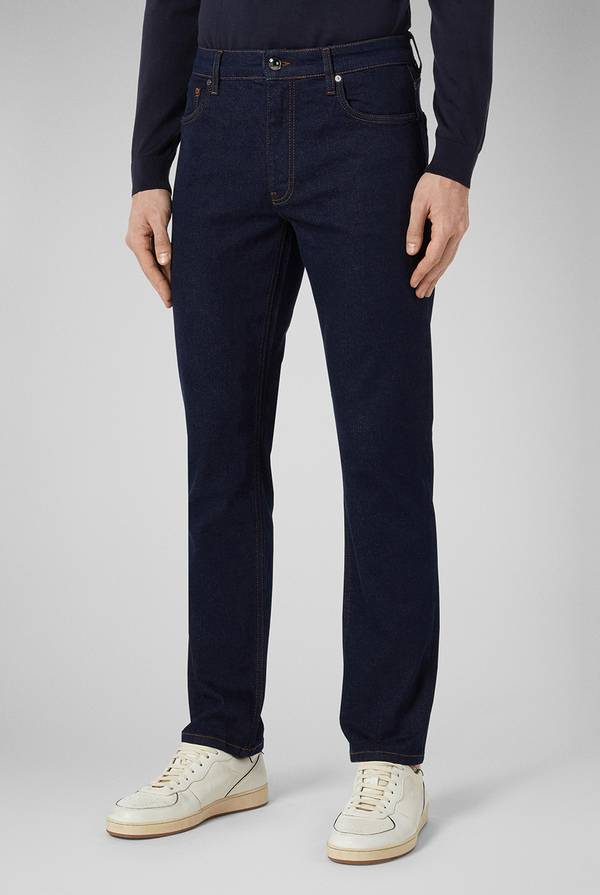 Pull Pal Zileri Denim Lavaggio Scuro