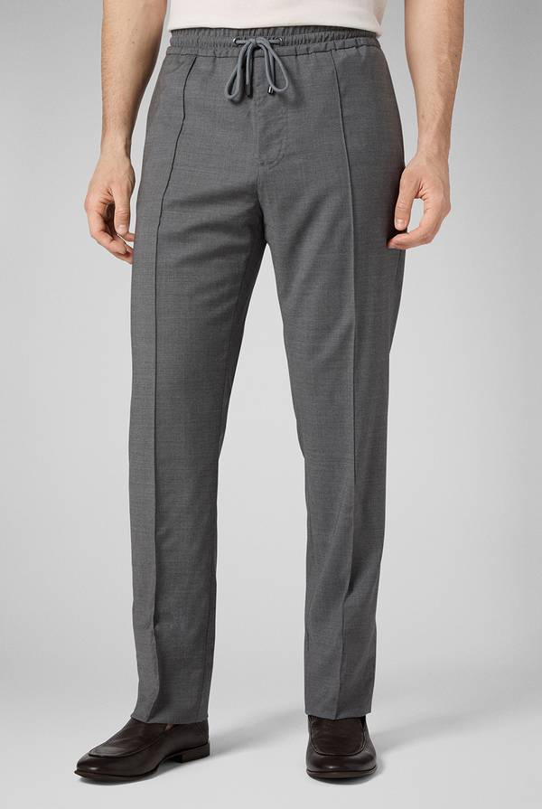 Pull Pal Zileri Drawstring In Lana