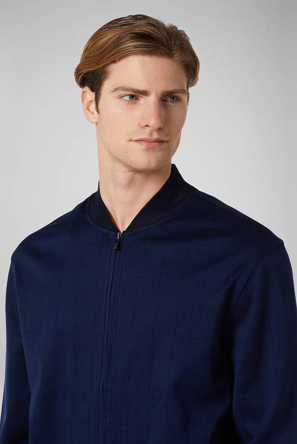 Pull Pal Zileri Felpa In Cotone Jacquard