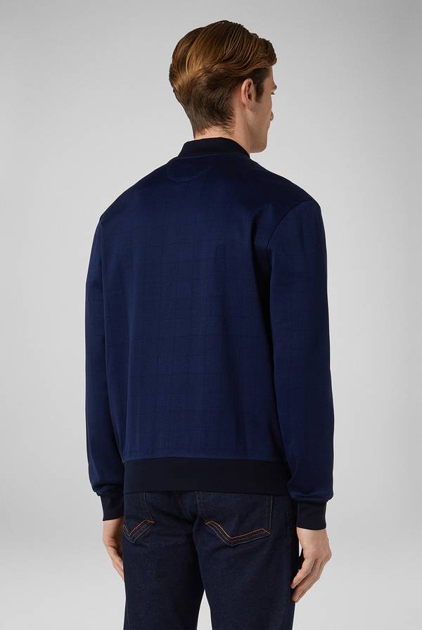 Pull Pal Zileri Felpa In Cotone Jacquard