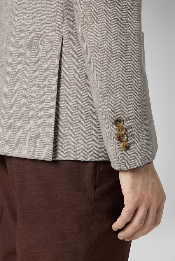 Pull Pal Zileri Giacca Brera In Lino E Cotone