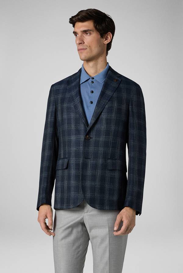 Pull Pal Zileri Giacca Brera In Viscosa Di Bamboo