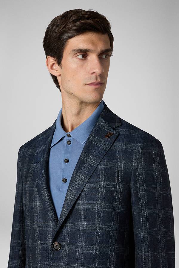 Pull Pal Zileri Giacca Brera In Viscosa Di Bamboo