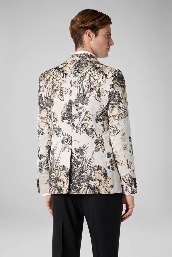 Pull Pal Zileri Giacca Smoking Con Motivo Floreale