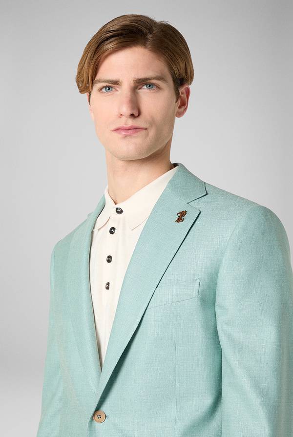 Pull Pal Zileri Giacca Vicenza In Lana E Seta