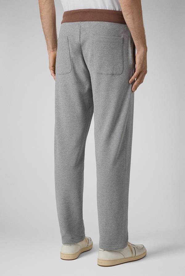 Pull Pal Zileri Jogger In Felpa Di Cotone