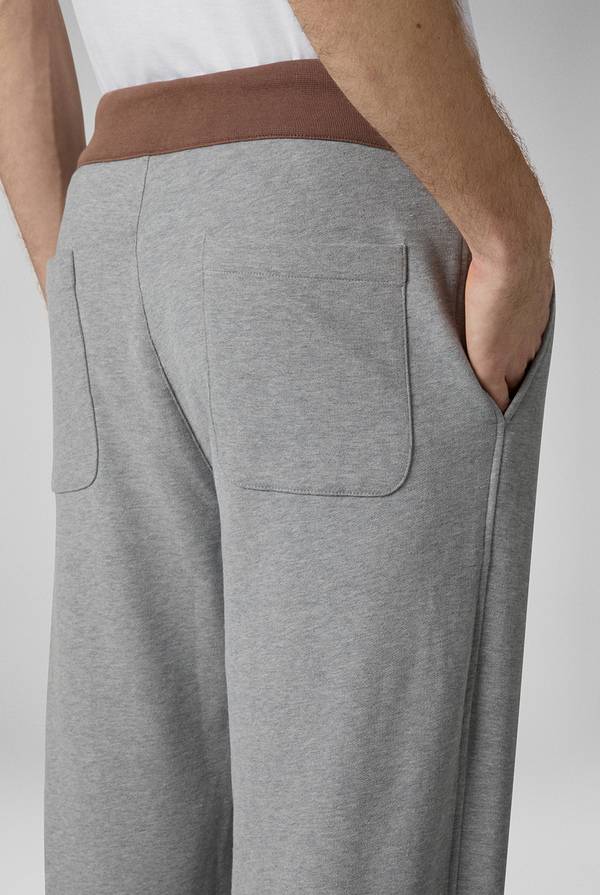 Pull Pal Zileri Jogger In Felpa Di Cotone