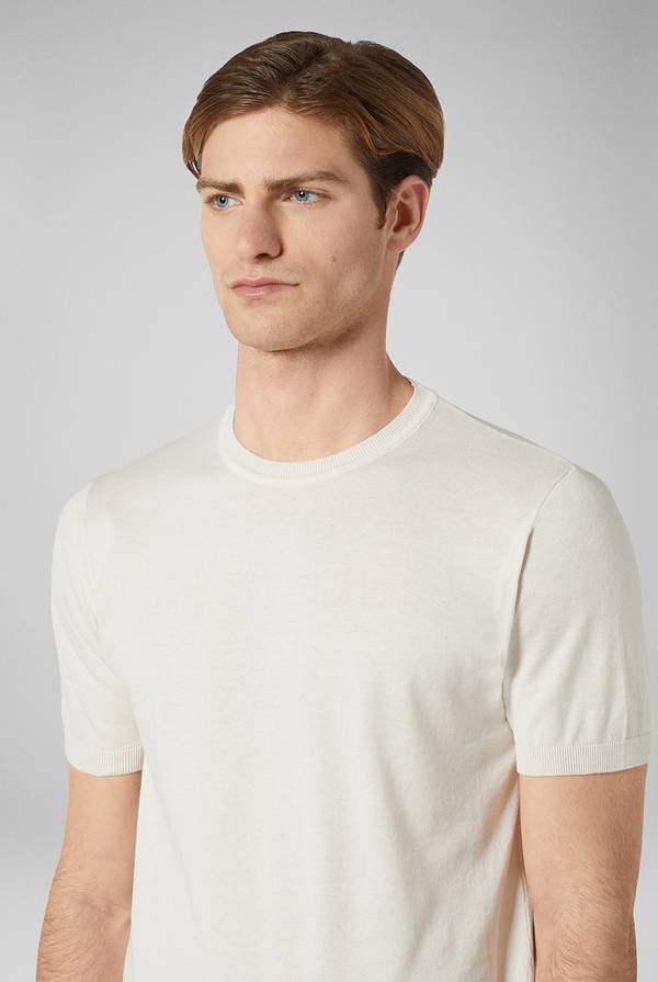 Pull Pal Zileri Maglia Girocollo A Maniche Corte