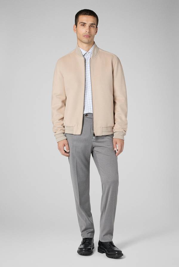 Pull Pal Zileri Pantaloni Chino In Tencel Stretch