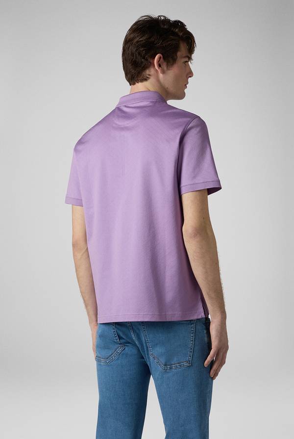 Pull Pal Zileri Polo Con Monogramma Allover