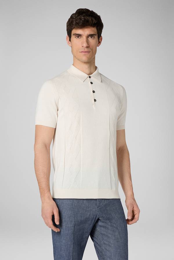 Pull Pal Zileri Polo In Maglia Con Calati