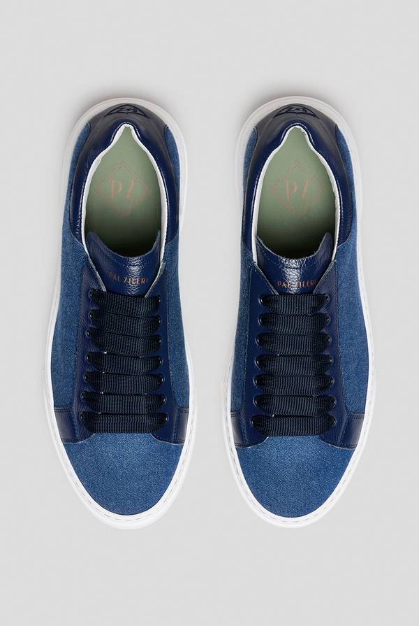 Pull Pal Zileri Sneakers In Denim