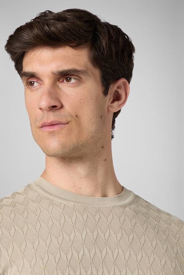 Pull Pal Zileri Tshirt Con Lavorazione 3D